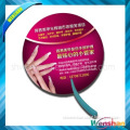 pp round promotional advertising handle fan